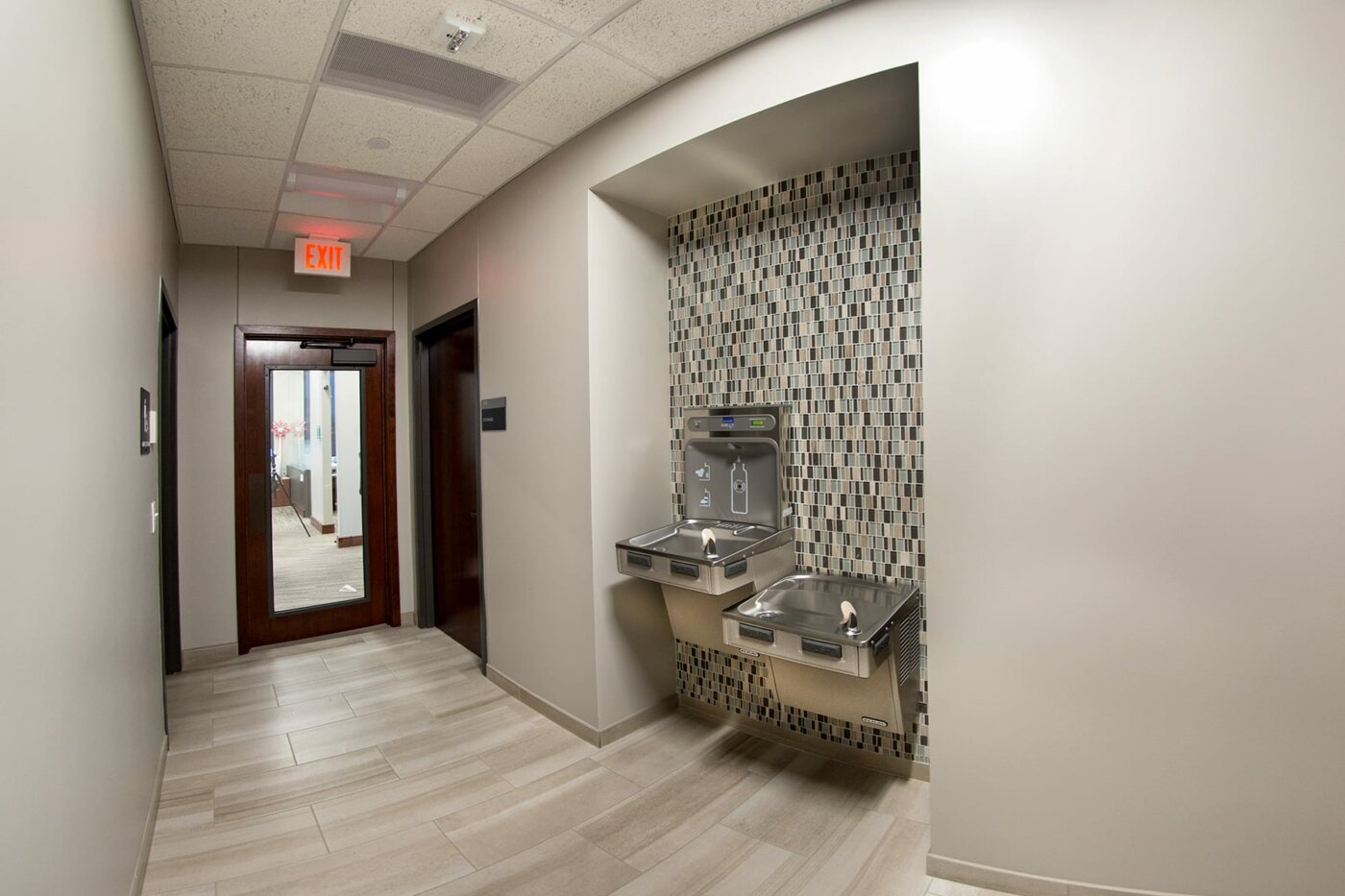 Bathrooms and Drinking Fountain