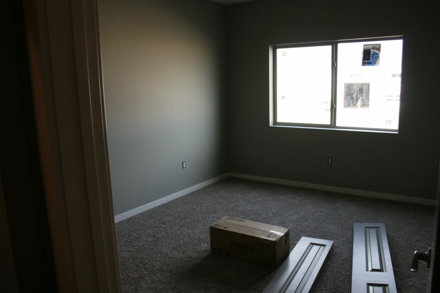 Interior Room During Construction