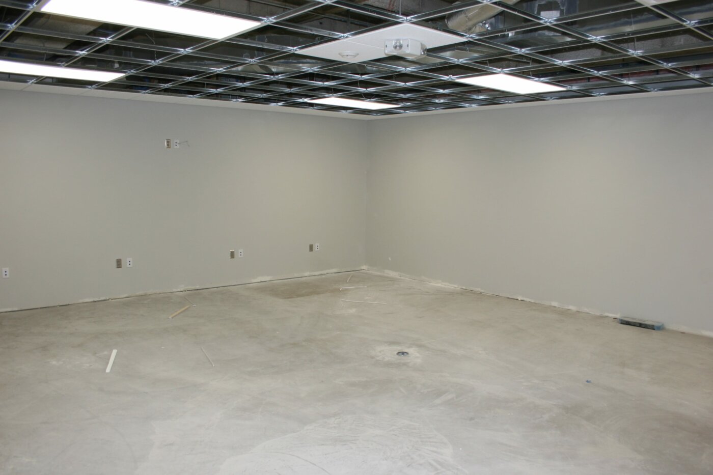 Large Room During Construction